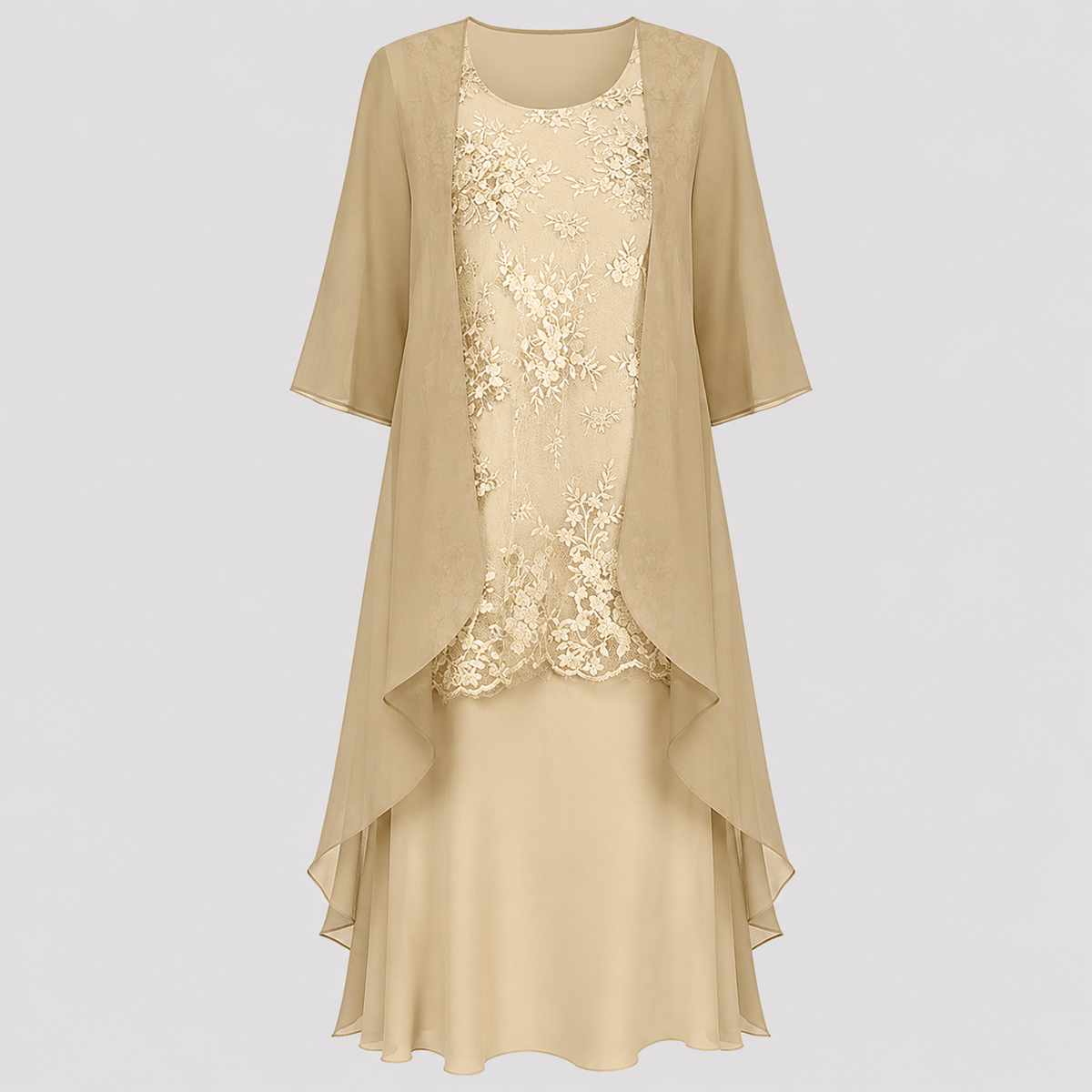 Eliza | Chiffon Dress Set