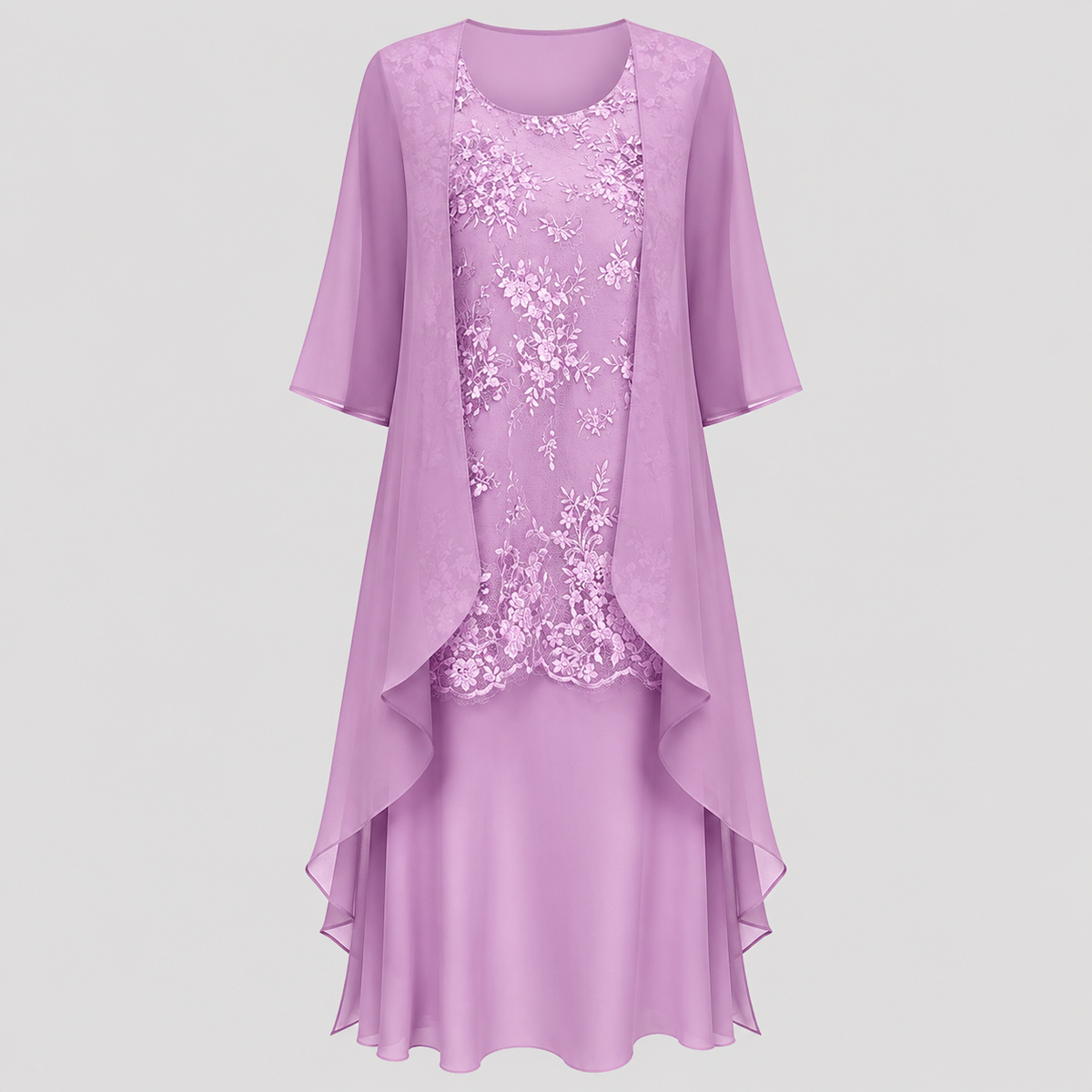 Eliza | Chiffon Dress Set