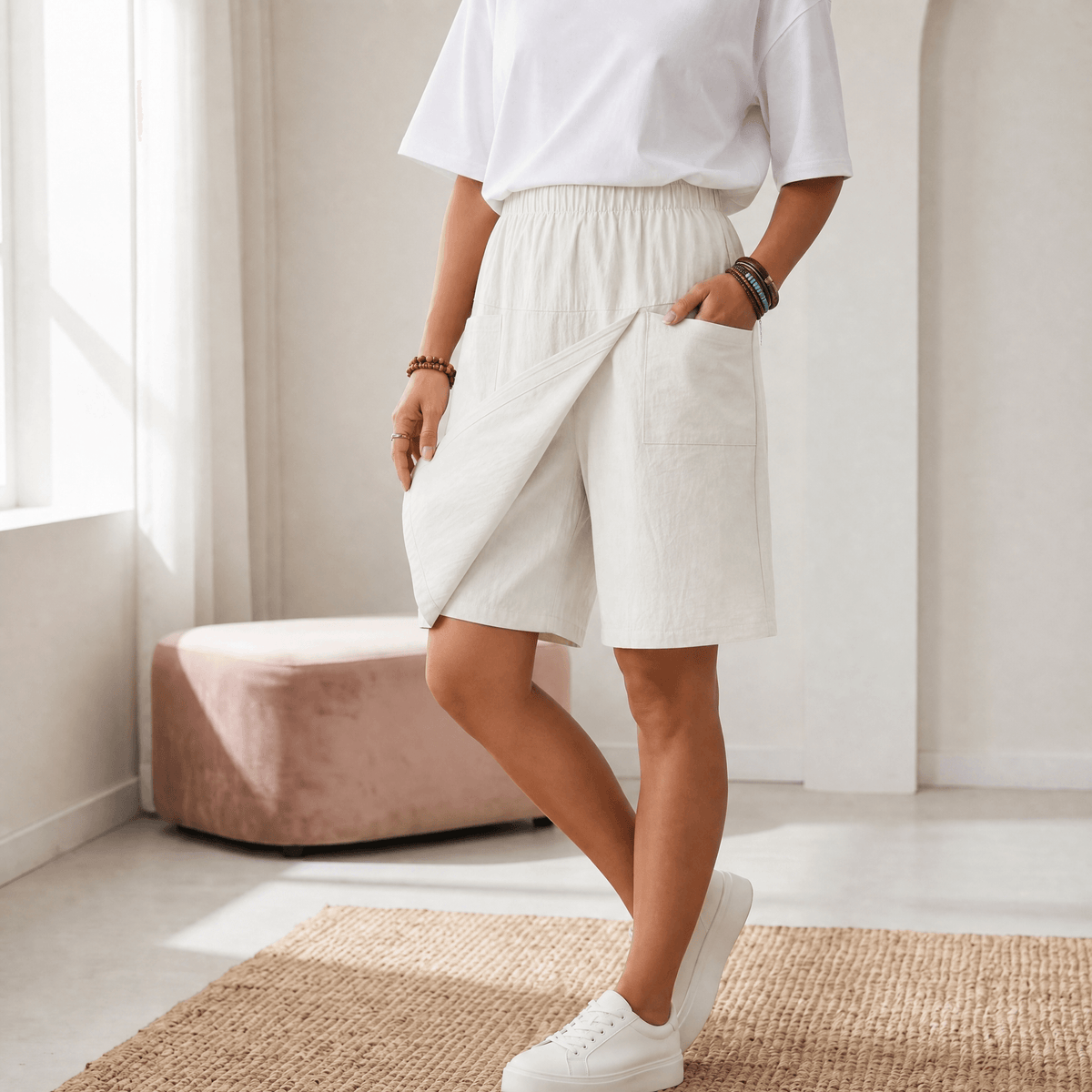 Elliana | Wrap-Front Comfort Skort