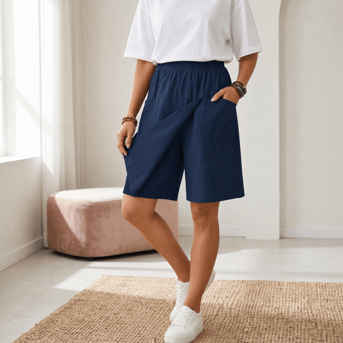 Elliana | Wrap-Front Comfort Skort